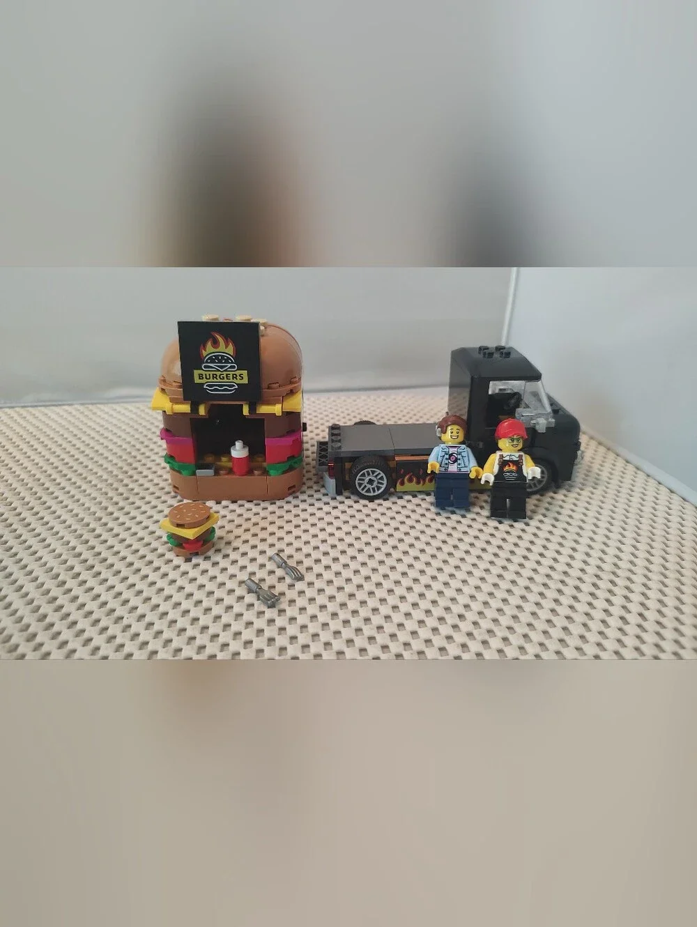 Lego City 60404 Burger Truck Gently Used Building Toy Set